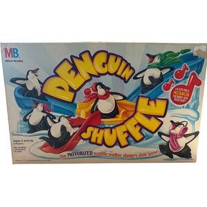 Milton Bradley Penguin Shuffle Motorized Slide Game Vintage 1995 BRAND NEW